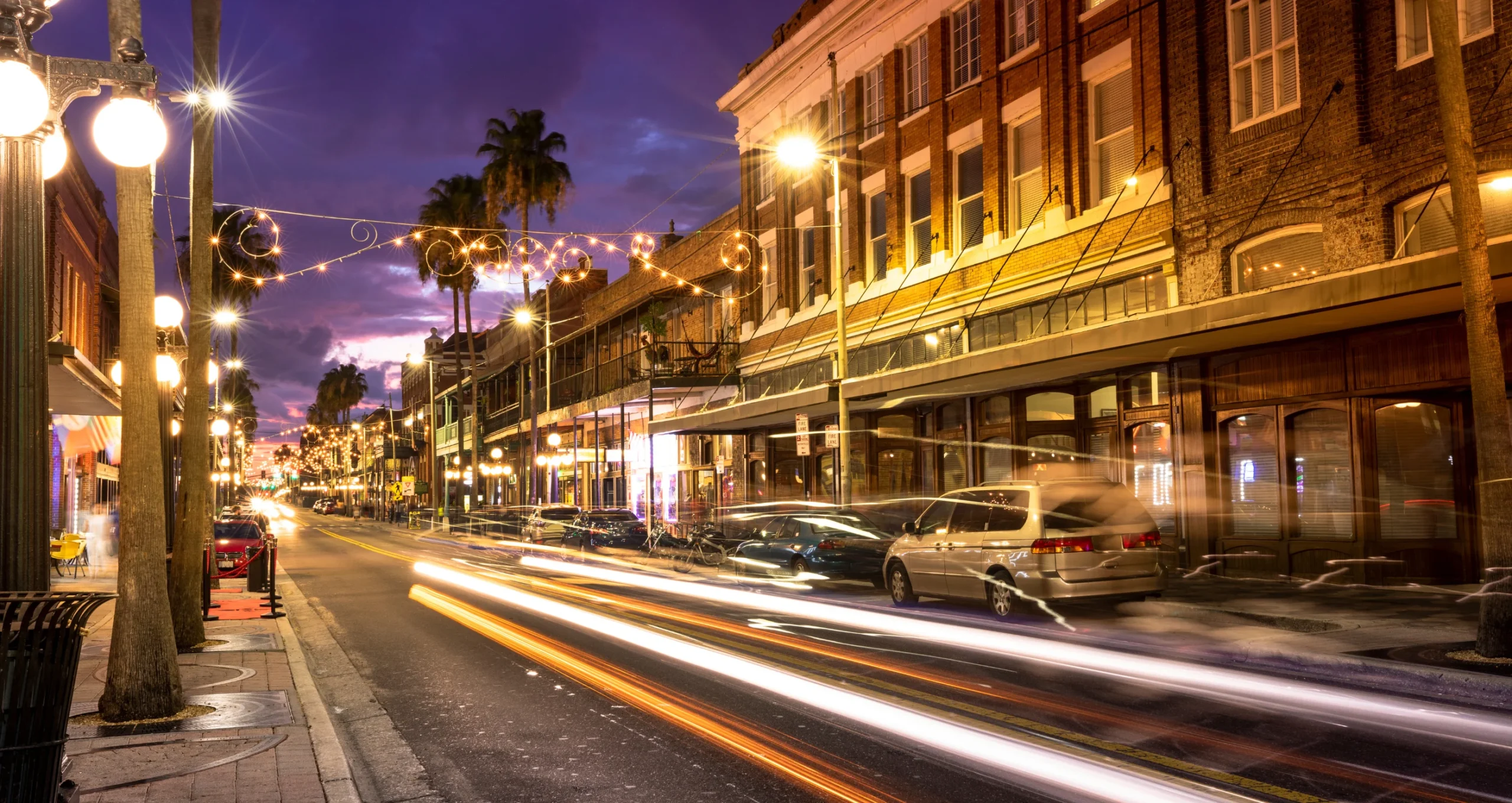 Ybor City At Night